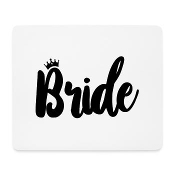 Bride - Mousepad (Querformat) - Weiß - Vorne