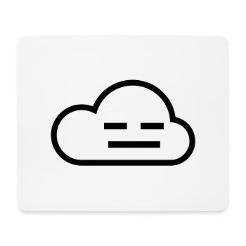 Clouds - Mouse Pad (horizontal) - white - Front