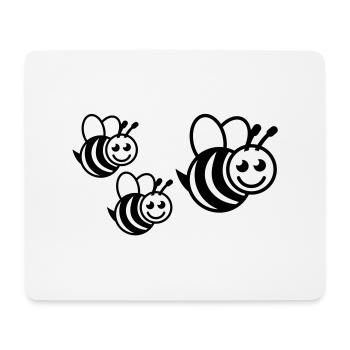 hummel_family__f1 - Mouse Pad (horizontal) - white - Front