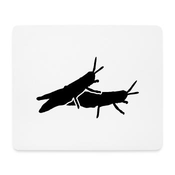 grashuepfer_love_t1 - Tapis de souris (format paysage) - blanc - Devant