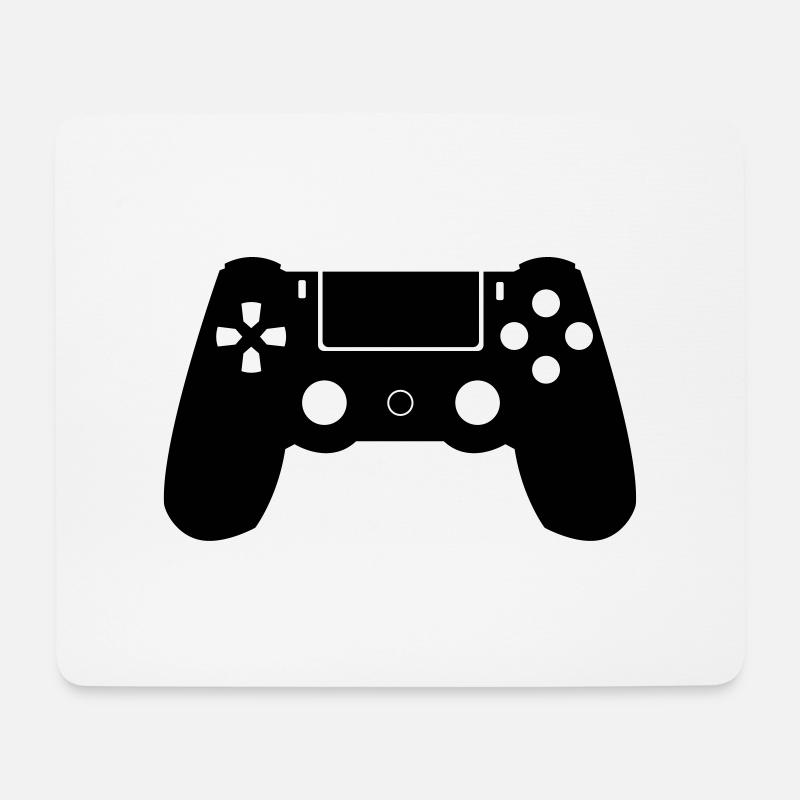 Controller - Mousepad (Querformat) - Weiß