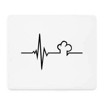 Koch - Puls - Mousepad (Querformat) - Weiß - Vorne