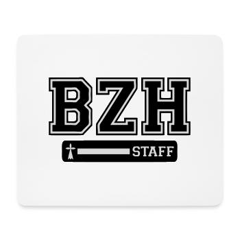 breizh staff logo - Mouse Pad (horizontal) - white - Front