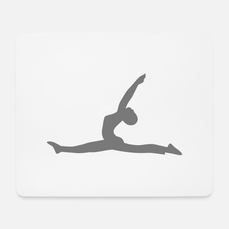 sport - Mousepad (Querformat) - Weiß