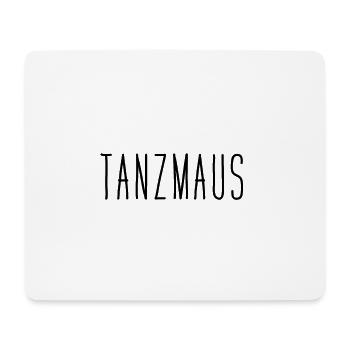 Tanzmaus tanzen Maus Disco Party Mäuschen Geschenk - Mousepad (Querformat) - Weiß - Vorne
