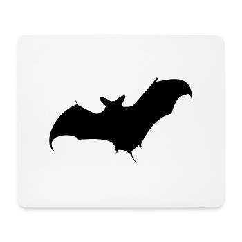 Fledermaus / bat (c, 1c) - Mousepad (Querformat) - Weiß - Vorne
