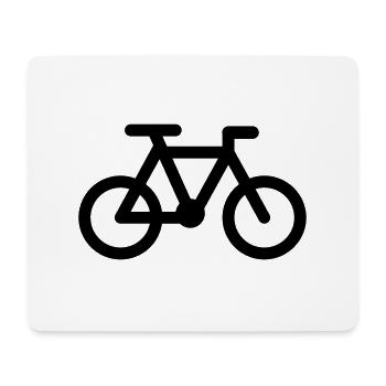 Bike, Rad, Fahrrad, Bici - Mouse Pad (horizontal) - white - Front