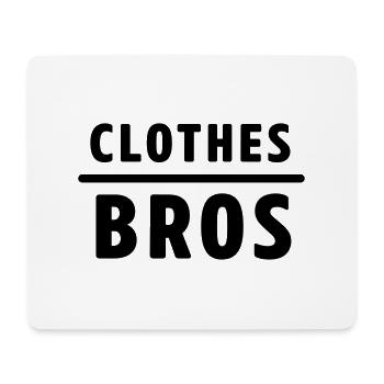 Clothes Over Bros - Mouse Pad (horizontal) - white - Front