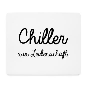 chiller - Mousepad (Querformat) - Weiß - Vorne