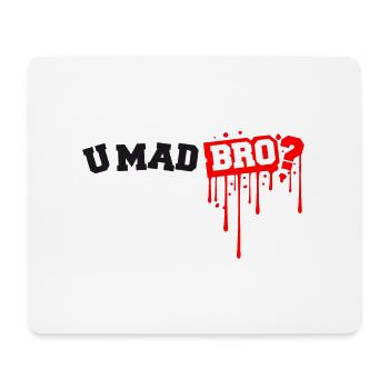 Gamer - Mousepad (Querformat) - Weiß - Vorne