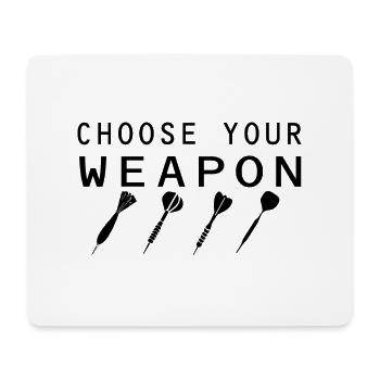 Darts Dart - Mouse Pad (horizontal) - white - Front