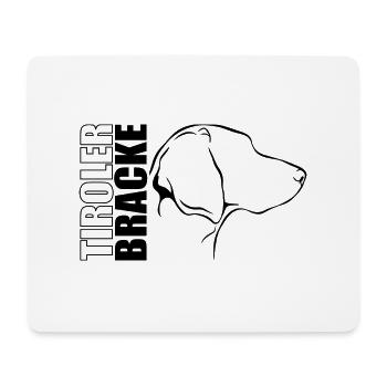 TIROLER BRACKE Profil Hunde Hund Wilsigns - Mousepad (Querformat) - Weiß - Vorne
