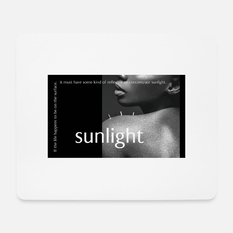 You Are My Sunlight - Mousepad (Querformat) - Weiß