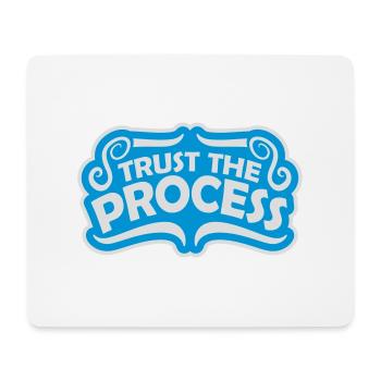 trust the process Zitat - Mousepad (Querformat) - Weiß - Vorne