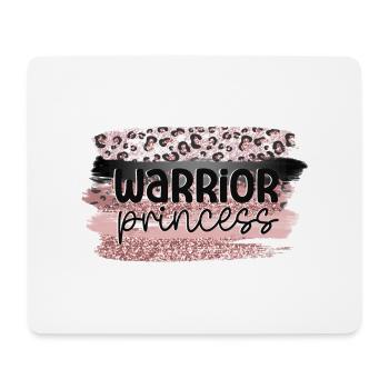 Save the Boobies warrior princess - Mouse Pad (horizontal) - white - Front
