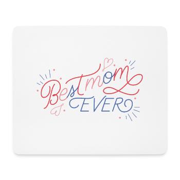 Best mom 32 - Mousepad (Querformat) - Weiß - Vorne