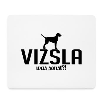 VIZSLA Drahthaar was sonst Hunde Spruch Wilsigns - Mousepad (Querformat) - Weiß - Vorne
