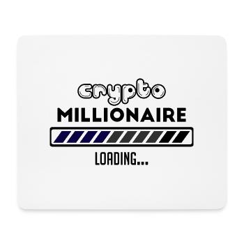 Bitcoin Trading Crypto Aktien - Mousepad (Querformat) - Weiß - Vorne