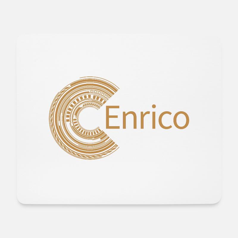 Für Enrico - Mousepad (Querformat) - Weiß