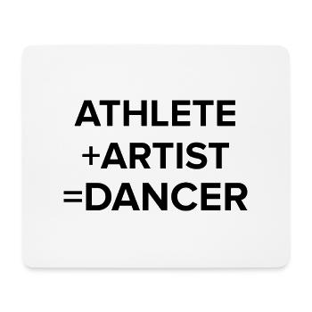 Dancing Dance Music - Mouse Pad (horizontal) - white - Front