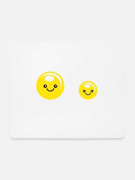 spiegeleier - Mousepad (Querformat) - Weiß