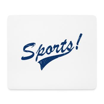 Vintage-Sport - Mousepad (Querformat) - Weiß - Vorne