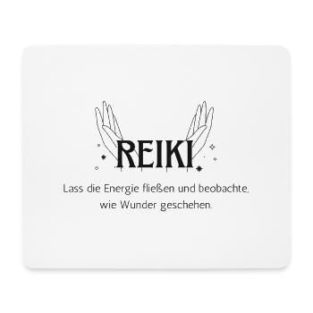 Reiki Meister Geschenk Heilung - Mousepad (Querformat) - Weiß - Vorne