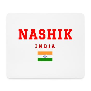 Nashik Indien - Mousepad (Querformat) - Weiß - Vorne