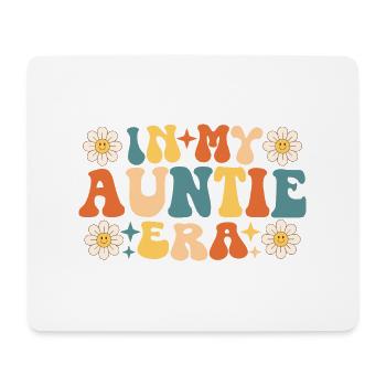 Retro-Groovy in der Ära meiner Tante Tante - Mousepad (Querformat) - Weiß - Vorne