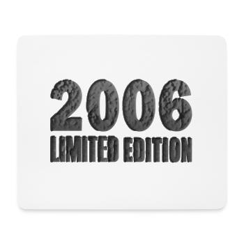 Geboren 2006 - 18. Geburtstag 2024 - Mousepad (Querformat) - Weiß - Vorne