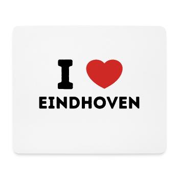 I Love Eindhoven, Pays-Bas - Tapis de souris (format paysage) - blanc - Devant