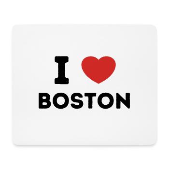 Ich liebe Boston, Vereinigte Staaten - Mousepad (Querformat) - Weiß - Vorne