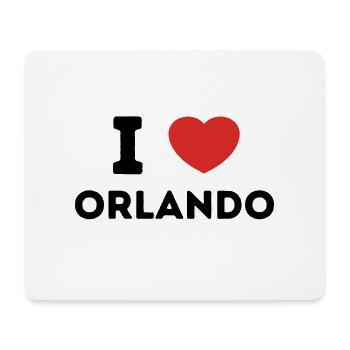 I Love Orlando United States - Mouse Pad (horizontal) - white - Front