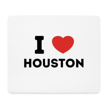 Ich liebe Houston, Vereinigte Staaten - Mousepad (Querformat) - Weiß - Vorne