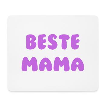Beste Mama Lila - Mousepad (Querformat) - Weiß - Vorne