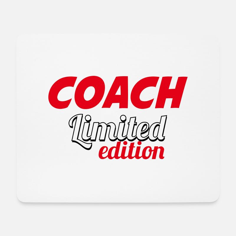 COACH LIMITIERTE AUFLAGE - Mousepad (Querformat) - Weiß