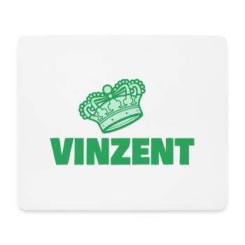 Vinzent - Mouse Pad (horizontal) - white - Front