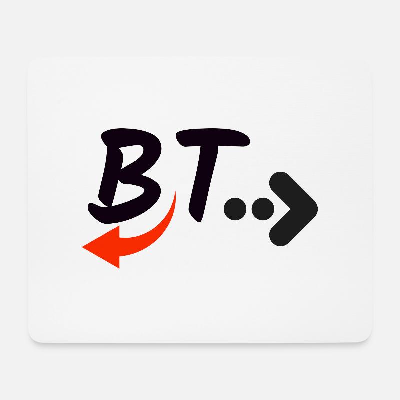 BT. Now ist beginn - Mousepad (Querformat) - Weiß