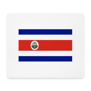 Costa Rica - Tapis de souris (format paysage) - blanc - Devant
