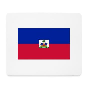 Haïti - Tapis de souris (format paysage) - blanc - Devant