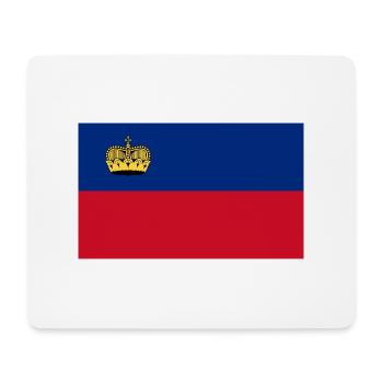 Liechtenstein - Tapis de souris (format paysage) - blanc - Devant