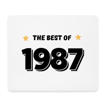Das Beste aus 1987 - Mousepad (Querformat) - Weiß - Vorne