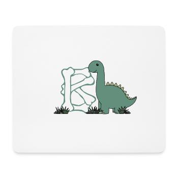 Letter B - Mouse Pad (horizontal) - white - Front