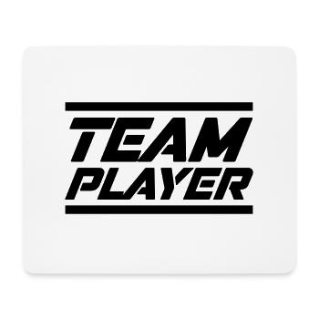 Team Player - Mouse Pad (horizontal) - white - Front