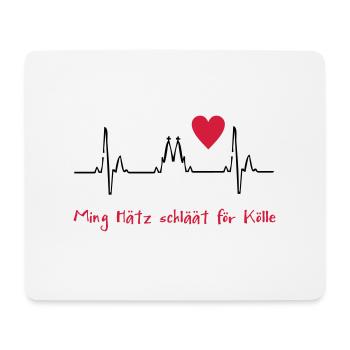 Köln - Mousepad (Querformat) - Weiß - Vorne