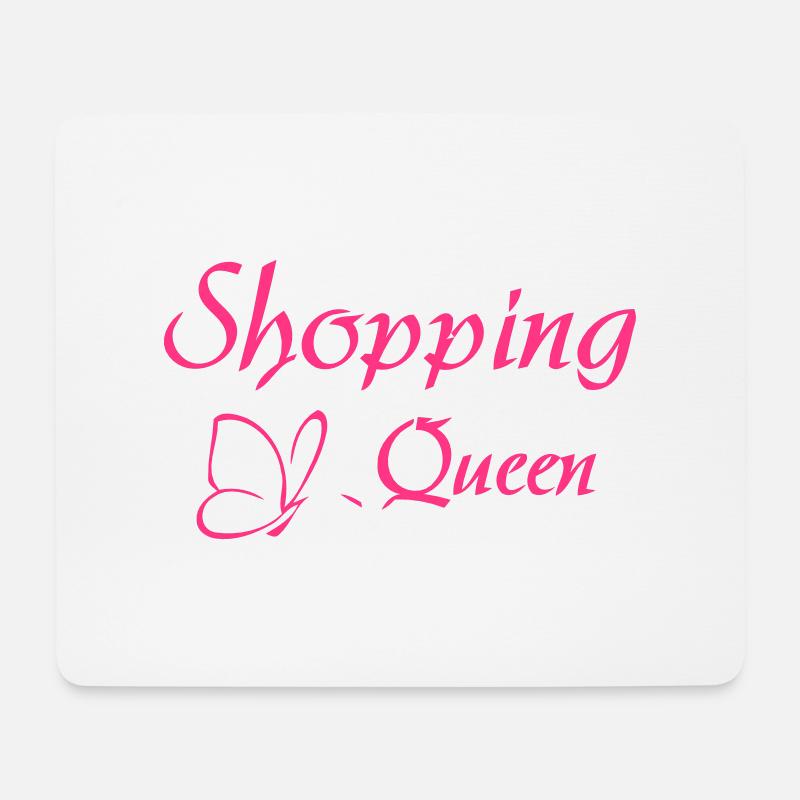 SHOPPING QUEEN - Mousepad (Querformat) - Weiß