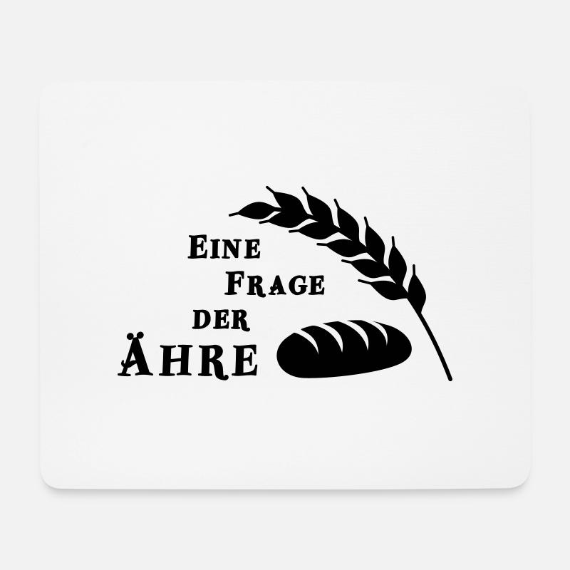 EIne Frage der Ähre - Mousepad (Querformat) - Weiß