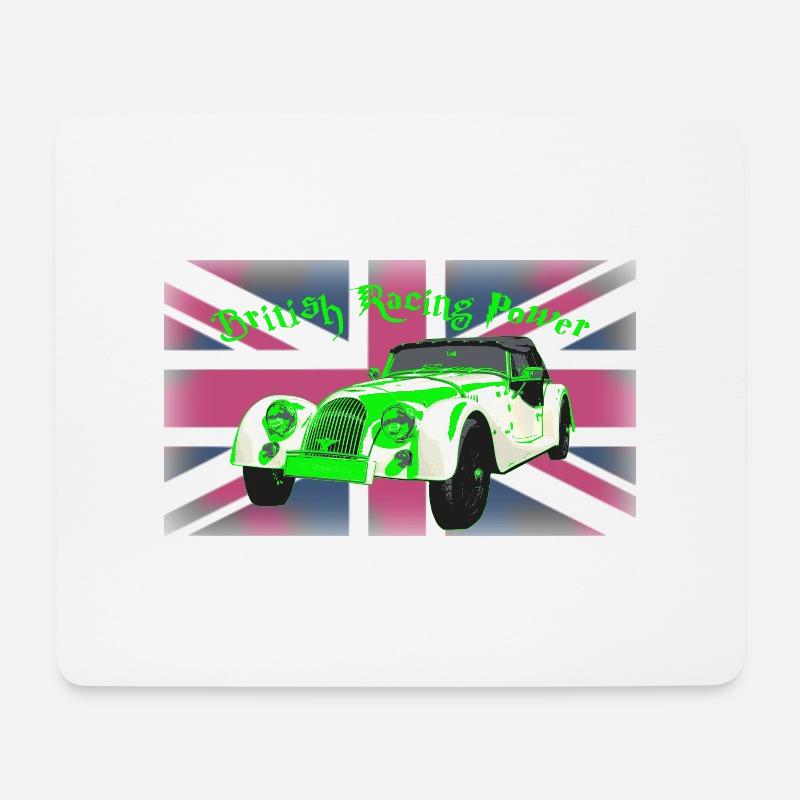 morgan - Mousepad (Querformat) - Weiß