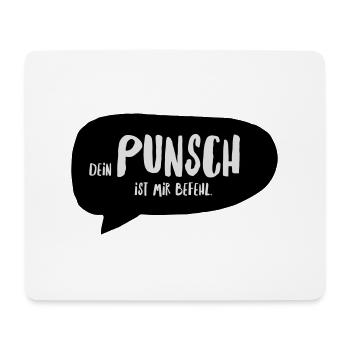 Weihnachten Punsch +++ Design Farben änderbar +++ - Mousepad (Querformat) - Weiß - Vorne