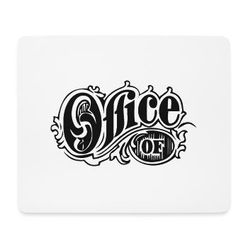 office of 1 - Mousepad (Querformat) - Weiß - Vorne